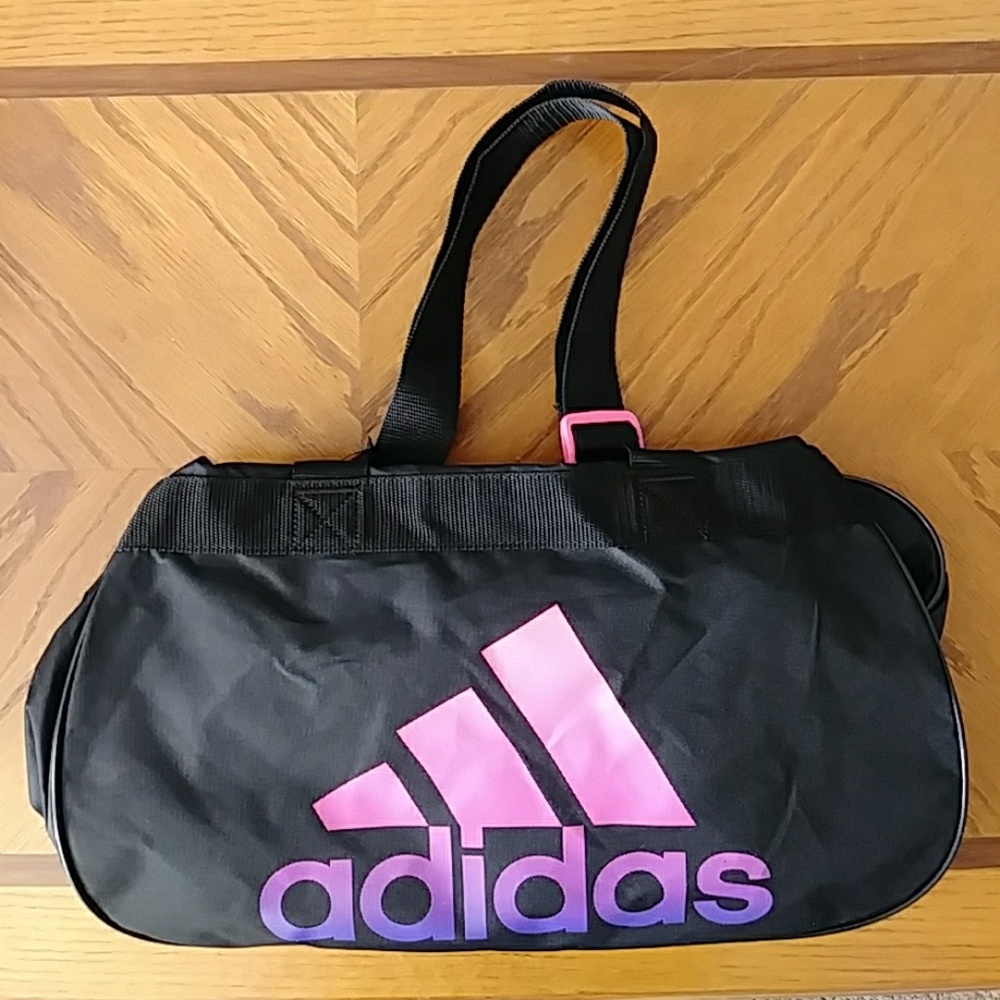 Adidas Duffle Bag / Pink,Purple,Black
